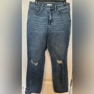 Lauren Conrad High waisted straight leg jeans size 10